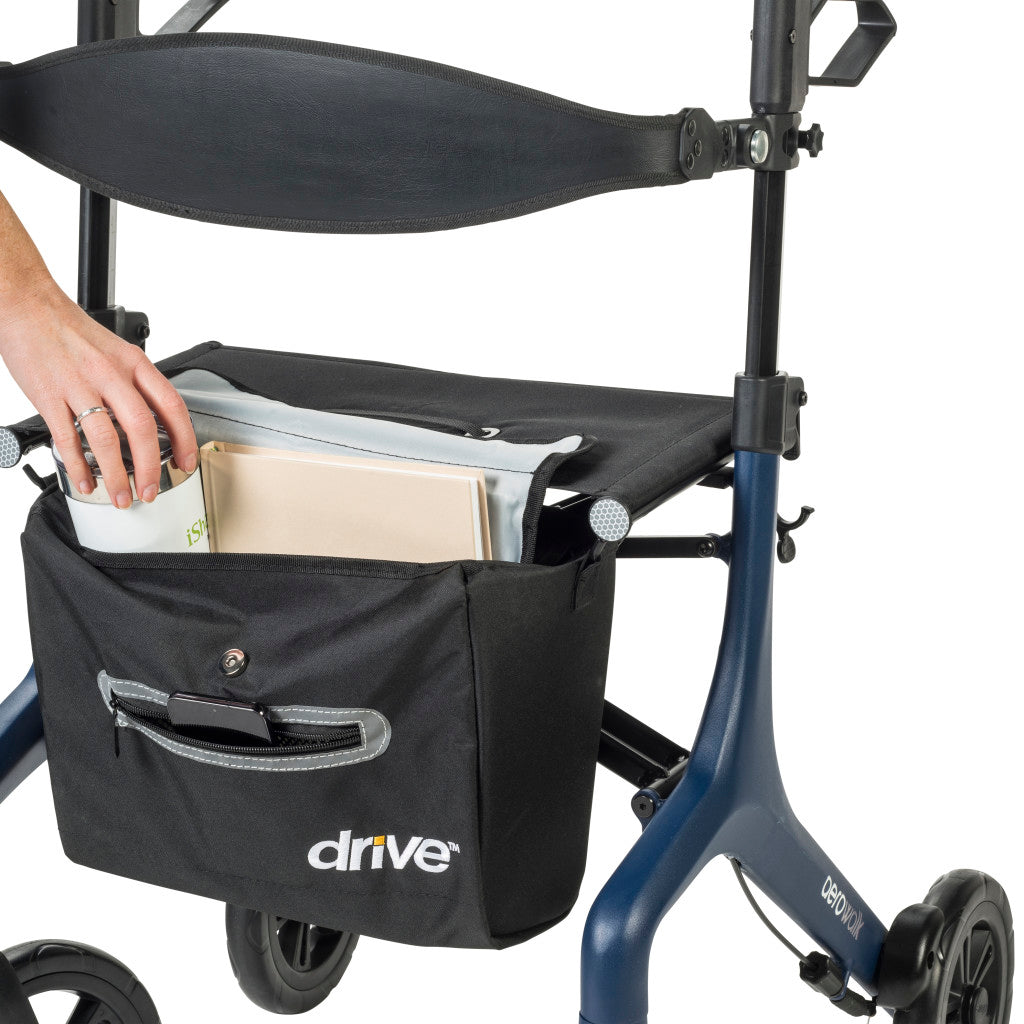 AeroWalk Ultra-Lite Rollator, Standard (Blue)