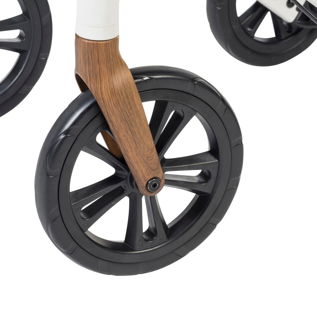 AeroWalk Ultra-Lite Rollator, Standard (White)