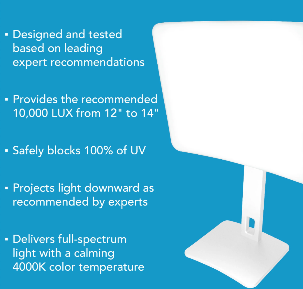 Carex Day-Light Elite Light Therapy Lamp