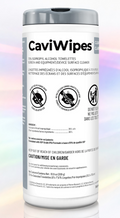 CaviWipes Clear Surface Cleaning Wipes, 75 Wipes per Canister (12 cans per case)