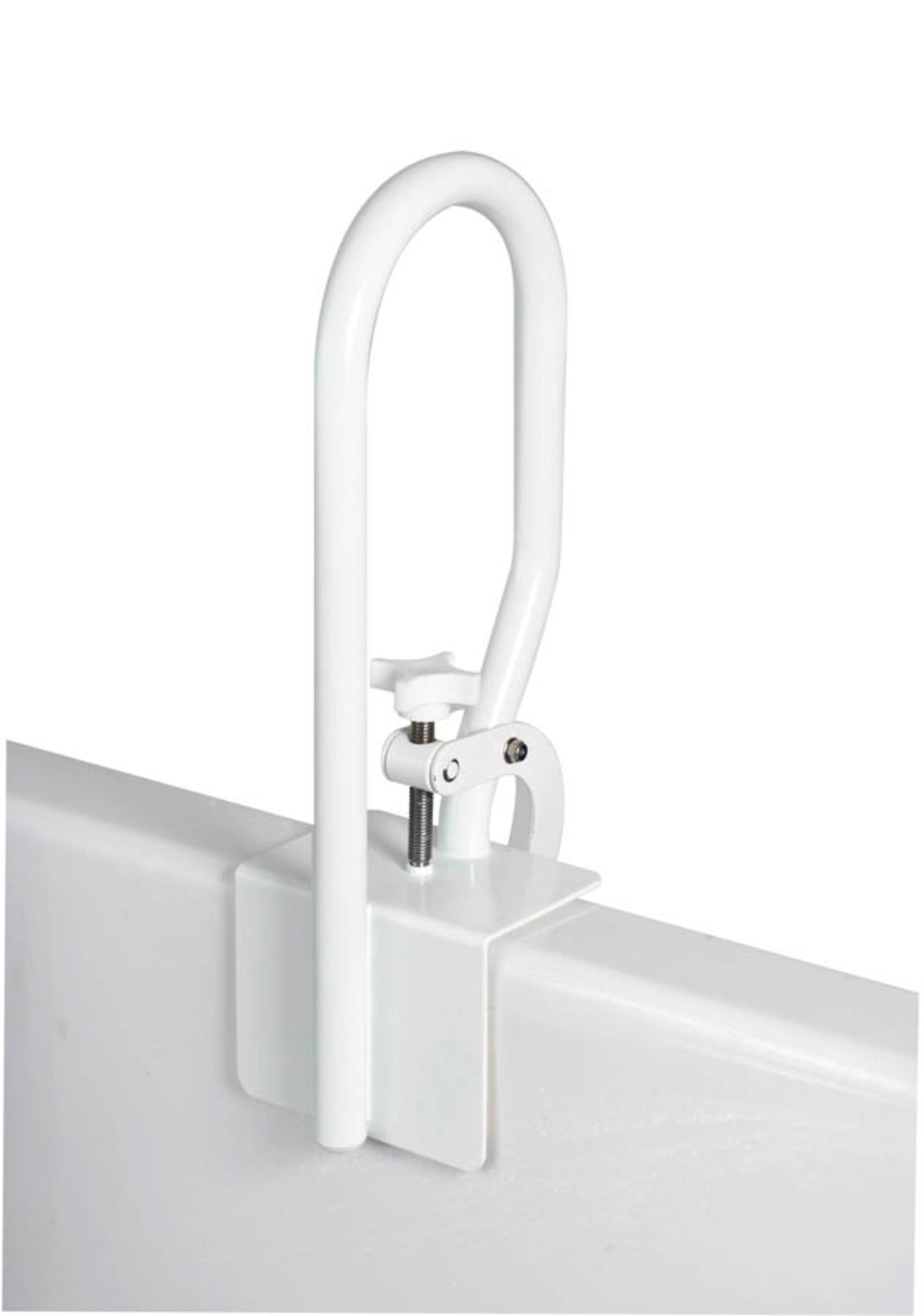White Bathtub Rail