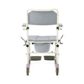 Aluminum Shower Commode Transport Chair