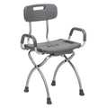 X-Fold Shower Chair, Storm/ Gray