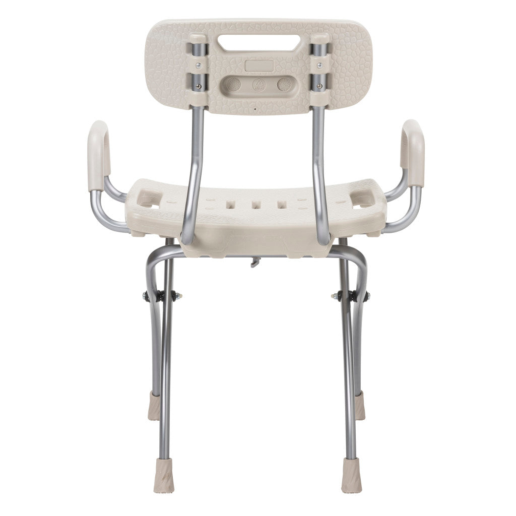 X-Fold Shower Chair, Stone/ Tan