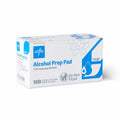Alcohol Prep Pads, 2-Ply, Large, 1-3/4" x 3" (box of 100)