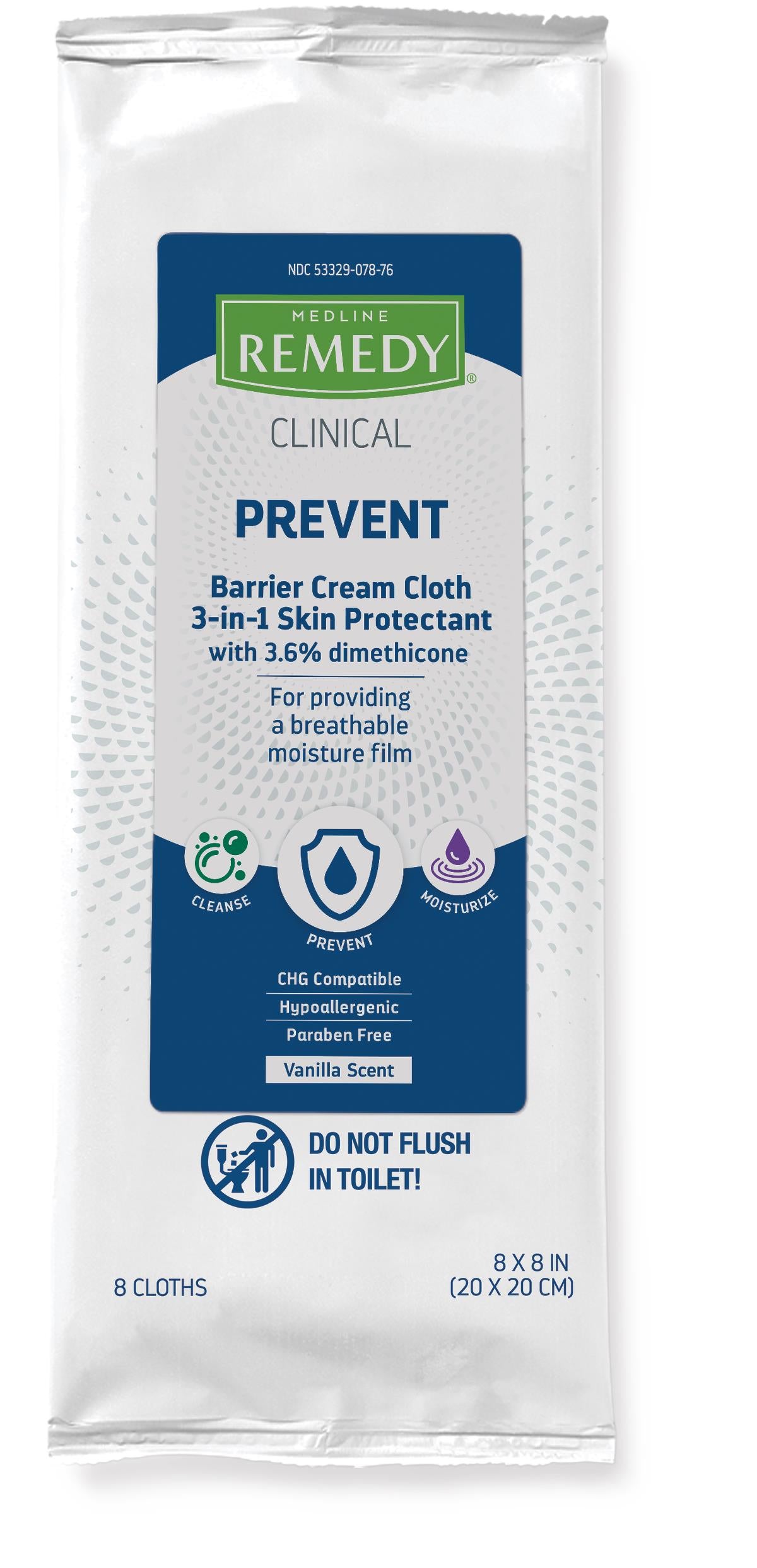 Remedy Phytoplex Barrier Cream Cloths with Dimethicone (1/pack)