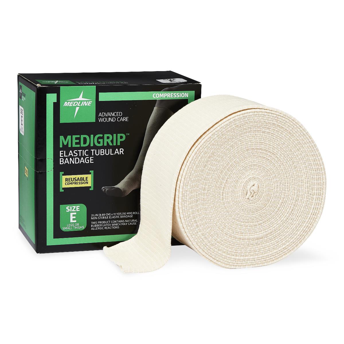 Medigrip Elastic Tubular Support Bandage, 3.5"W (1/box)