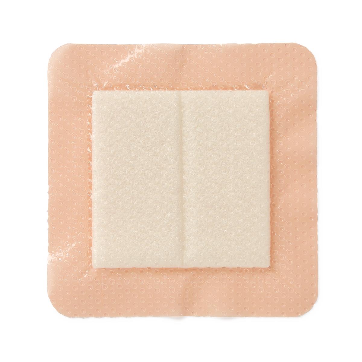 Optifoam Gentle EX Bordered Foam Dressing, 4" x 4" (1EA)