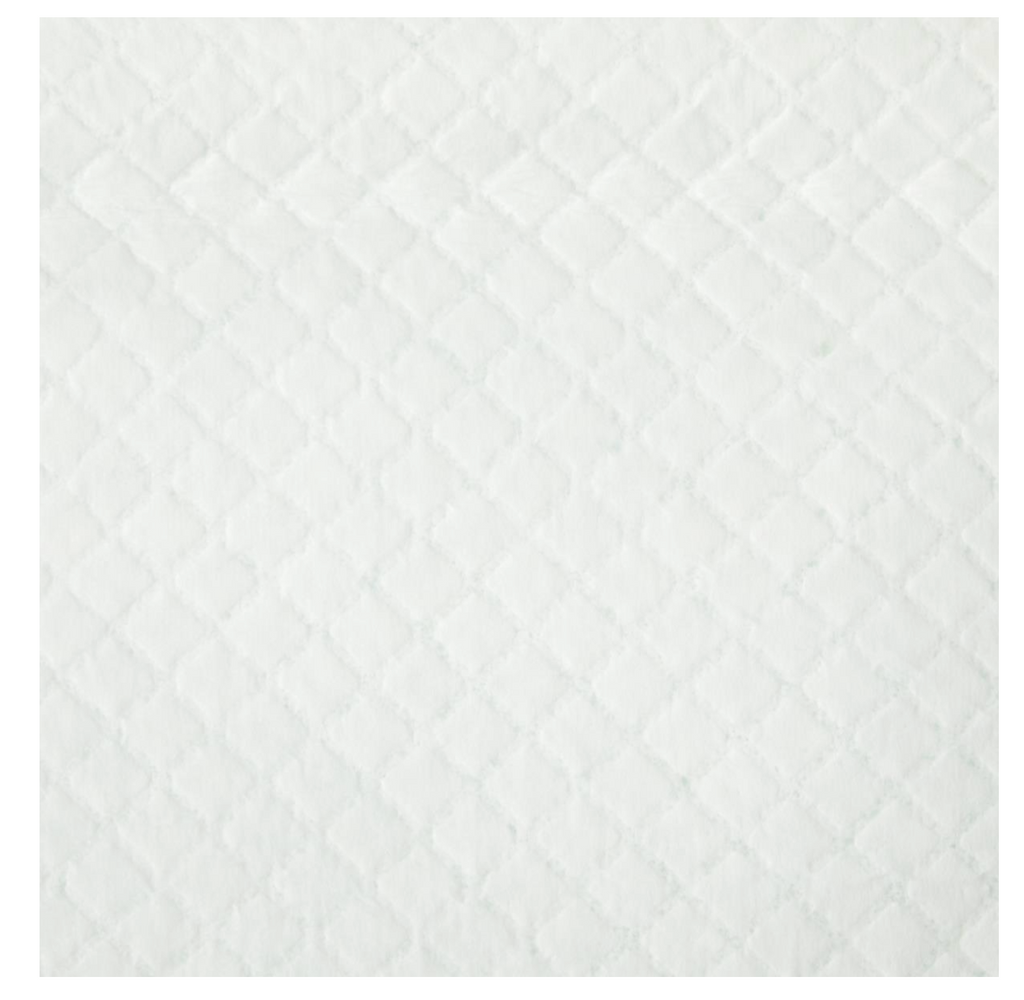 Medline Fluff and Polymer Underpad, Heavy Absorbency (case of 50), with pad size 36" x 36", Color Green, Quilted Texture Design