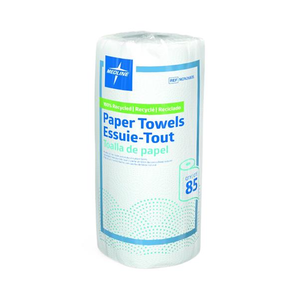 White Perforated Paper Towel Roll (case of 30)