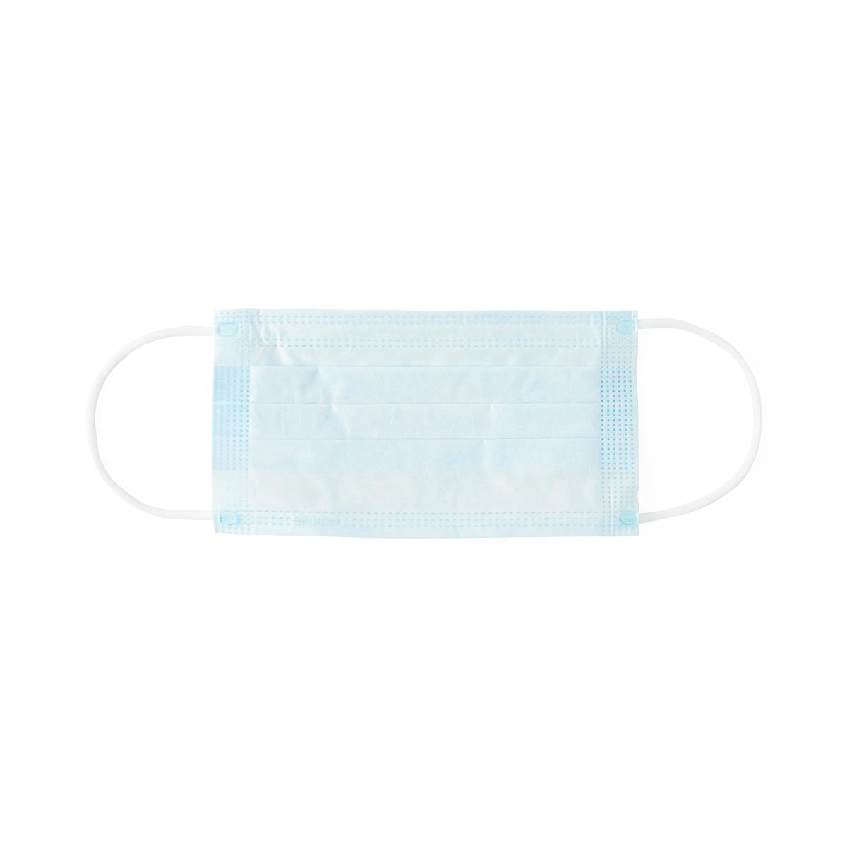 Face Mask with Ear Loops, Blue (case of 300)