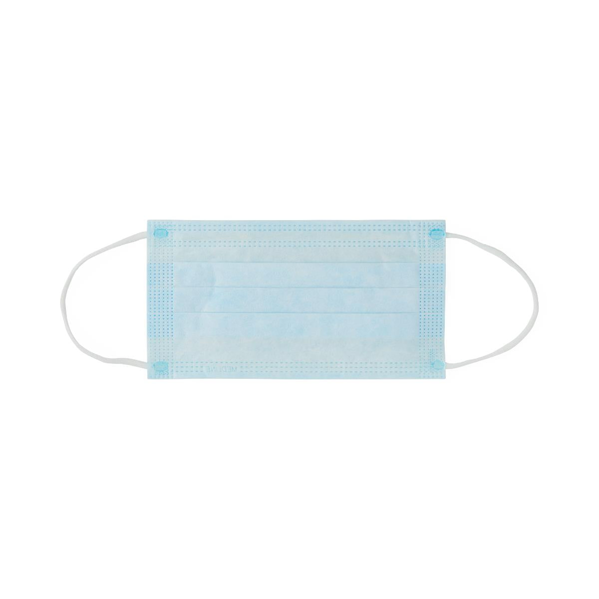 Face Mask with Ear Loops, Blue (case of 300)