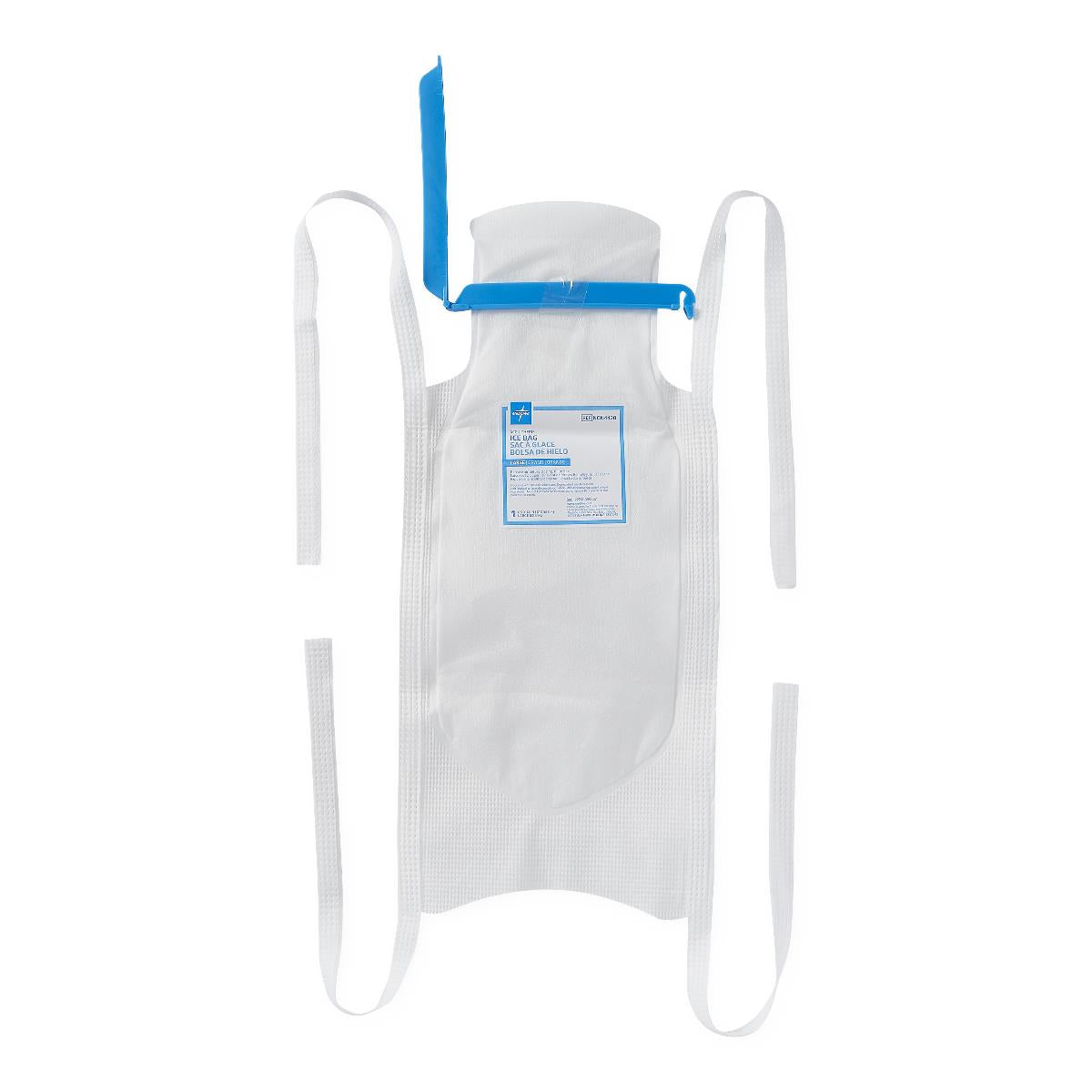Refillable Ice Bag with Clamp Closure
