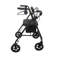ProBasics Deluxe Aluminum Rollator with 8" Wheels, Black