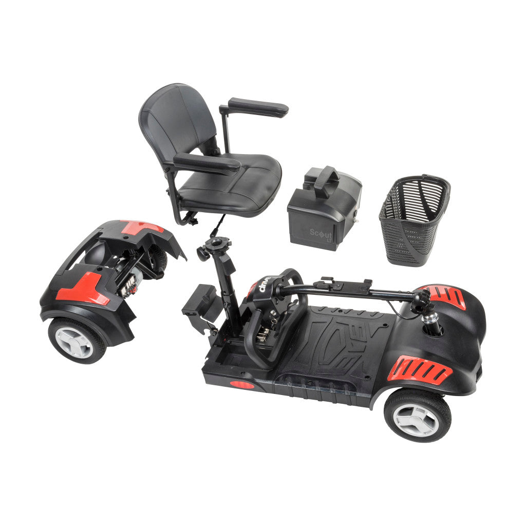 Scout LT 4-Wheel Scooter with 20AH Batteries
