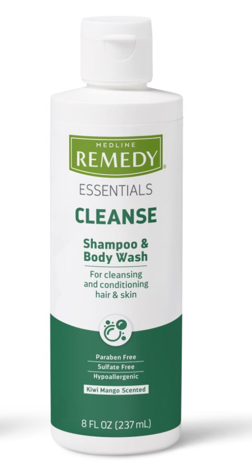 Soothe and Cool Shampoo and Body Wash, Kiwi Mango, 8oz.  (case of 48)