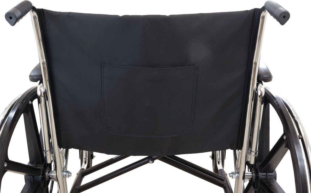 ProBasics Heavy Duty K0007 Wheelchair, 28" x 20" Seat with Footrests