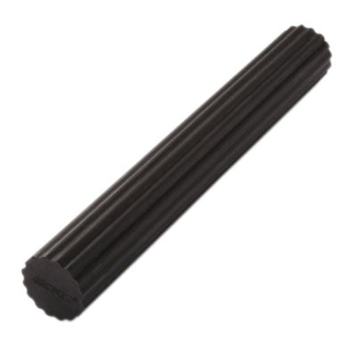 CanDo Twist-n-Bend Flexible Exercise Bar, Black (12")