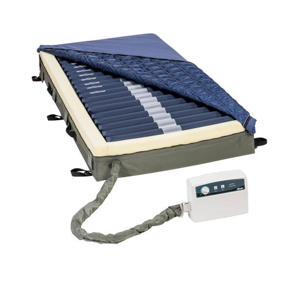 Med-Aire Edge Alternating Pressure & Low Air Loss Mattress Replacement System, 80" (Analog Control Unit)