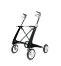 Carbon Fiber Ultralight Rollator, Regular Seat, White