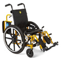 14" Wide Pediatric Wheelchair with Elevating Leg Rests