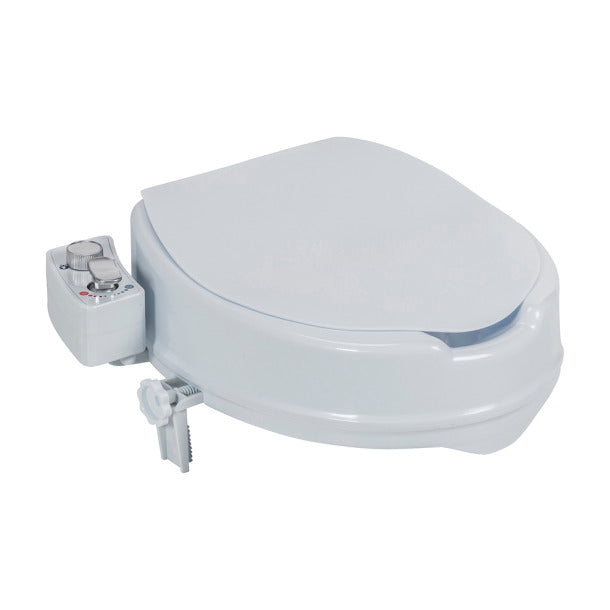 PreserveTech Raised Toilet Seat with Bidet (Warm & Ambient Water)